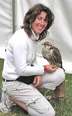 Jo Oliver,  Festival of Falconry