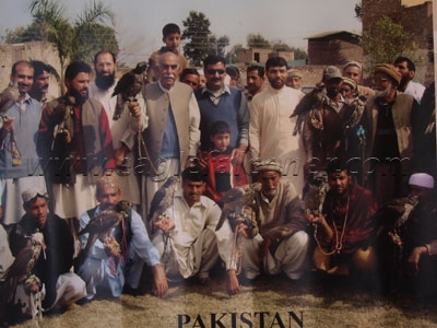 Pakistan falconers Falconry Festival