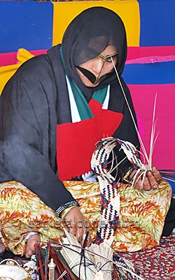 Women worker,  Festival of Falconry