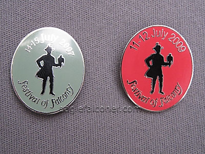 Festival of Falconry badges