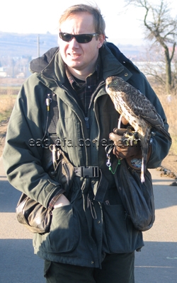 Christian Habich, Austrian Falconer