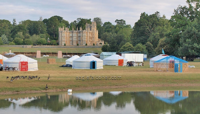 Festival Central Asian village Englefield