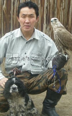 Otgon, Mongolian Falconer