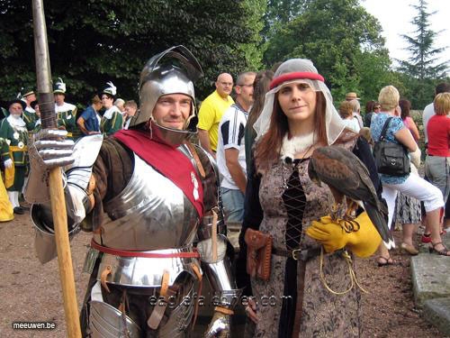 De ijzeren Roos at the Festival of Falconry, England.