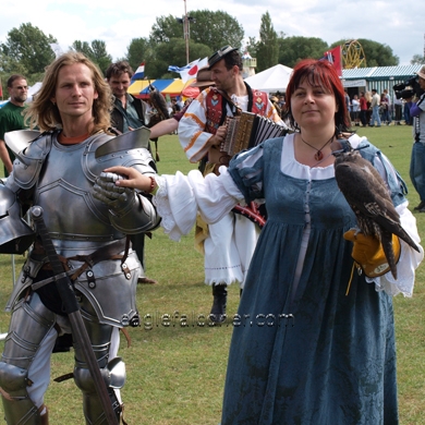 Sights from the  Festival of Falconry