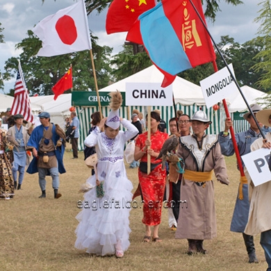 Sights from the  Festival of Falconry