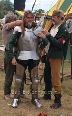 De ijzeren Roos at the Festival of Falconry