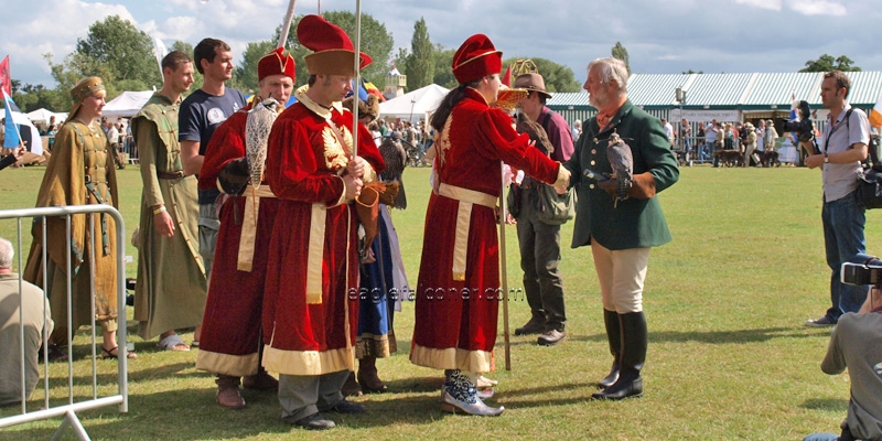 Russian Falconry at the  Festival of Falconry