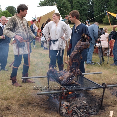 Sights from the  Festival of Falconry