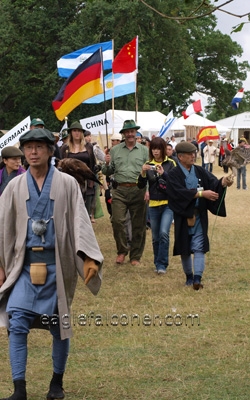 Sights from the  Festival of Falconry