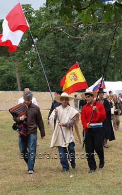 South American falconers, Festival of Falconry