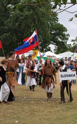 Slovakian falconers,  Festival of Falconry
