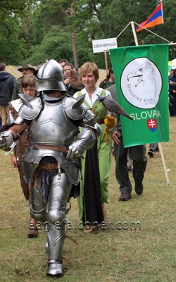 Slovkia at the  Festival of Falconry