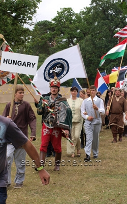 Hungary at the  Festival of Falconry